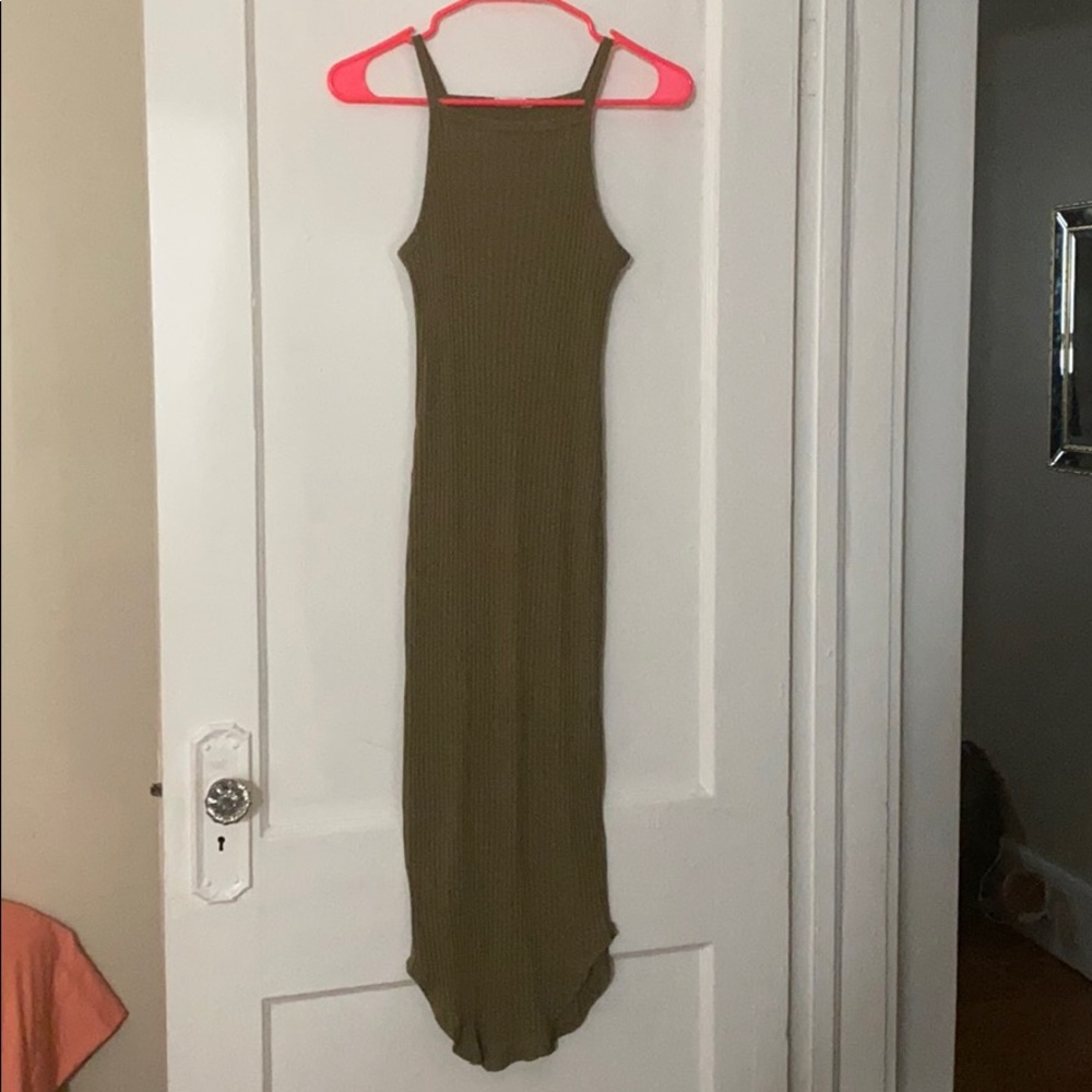 Olive Midi Dress